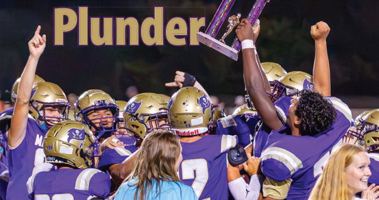 For the second year in a row, the Mannford Purple Pirates ruled the waters, sinking rival Bristow in the Battle of the Boats Friday, Sept. 18. Photo by John Burns. See inside for more.