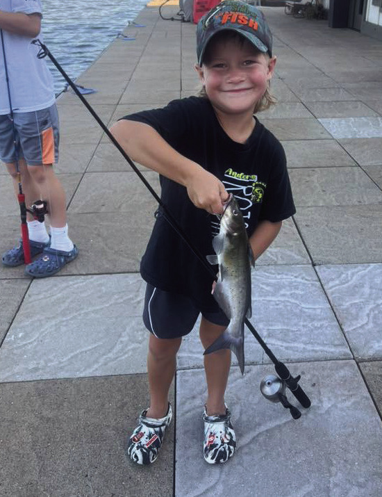 Baker May (6) caught at Keystone Harbor