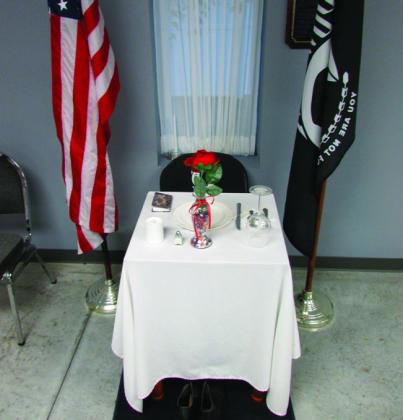 Missing Man Table — Never Forgotten