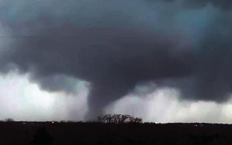 A tornado in Creek County on March 6 before causing damage along 417th, 201st, 401st, 363rd and State Highway 16. Authorities reported no injuries.